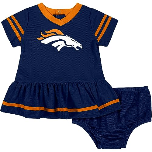Gerber Girls' NFL Team Jersey Dress and Diaper Cover