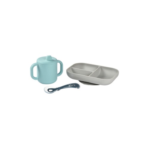 Sips & Bites 3-Piece Silicone Feeding Set