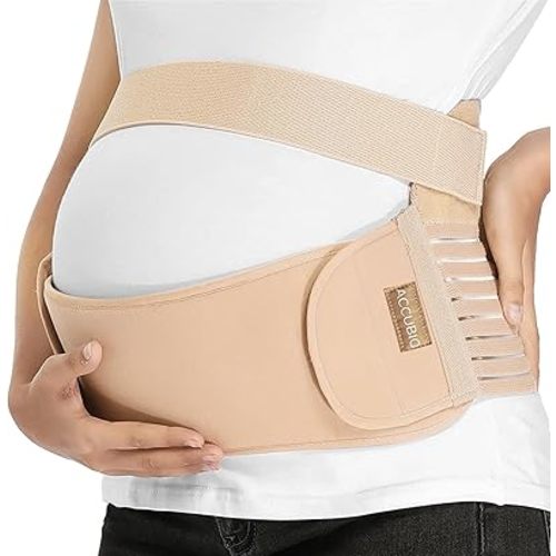 Maternity Belly Band for Pregnant Women, Maternity Belt, Pregnancy Belly Support Band for Abdomen,Breathable and Adjustable Belly Brace, Relieve Waist and Back Pain(XL)