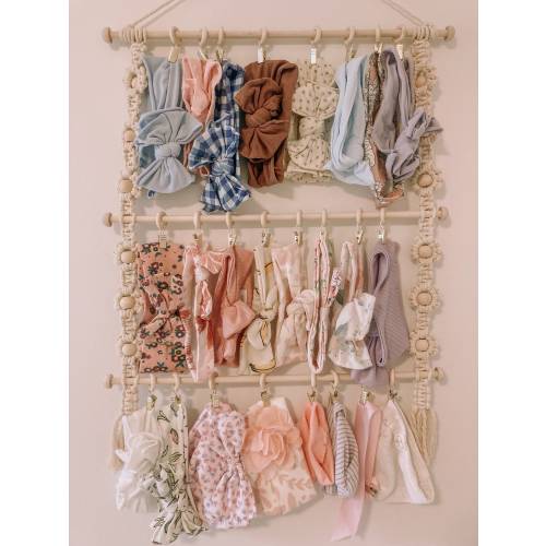 Macrame Headband Holder