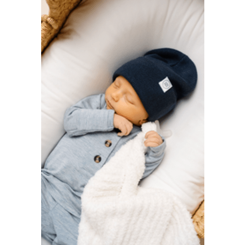 Beanie - Navy – Lou Lou & Company