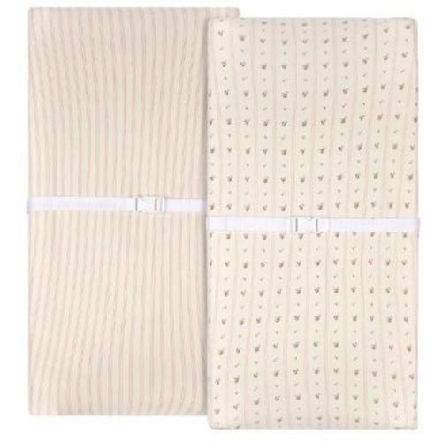 Ely's & Co. Baby Changing Pad Cover - Cradle Sheet 100% Combed Jersey Cotton Pink for Baby Girl