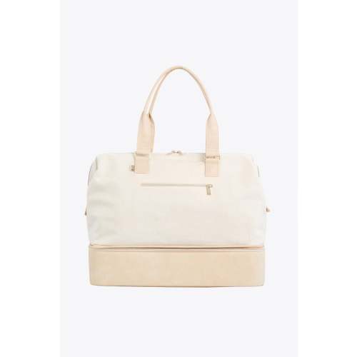 The Convertible Weekender in Beige