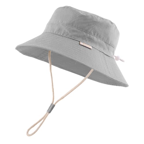 Bamery Baby Toddler Girls Bucket Hat Newborn Sun Hats for Boys Classic Infant Summer UV Protection Hats Kids Beach Cap