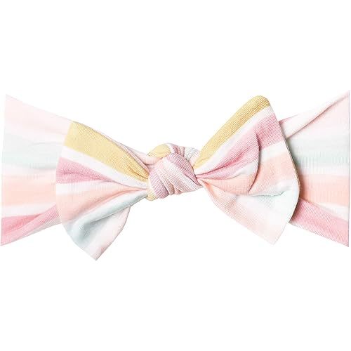 Copper Pearl Baby Bows: Stylish Headbands for Baby Girls, Premium Soft and Stretchy Baby Headbands, Perfect for Newborns, Trendy Designs - Belle