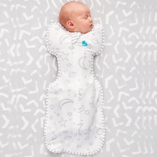Love To Dream Swaddle UP Silky-Lux 1.0 TOG - Gray, Size: S