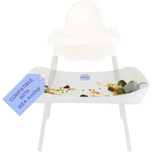 CATCHY - Food Catcher - Compatible with IKEA Antilop High Chair + 11 Other High Chairs - Highchair Sold Separately - Baby & Toddler Food & Mess Catcher - Under High Chair Accessory