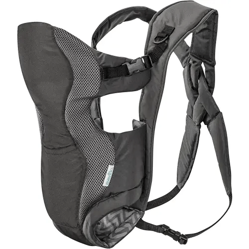 Evenflo Breathable Infant Soft Carrier (Grey Chevron)
