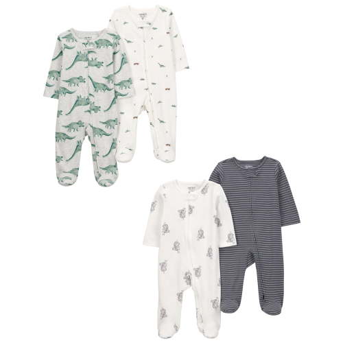 Carter's Child of Mine Baby Sleep 'N Play, 4-Pack, Sizes Preemie-6/9 Months