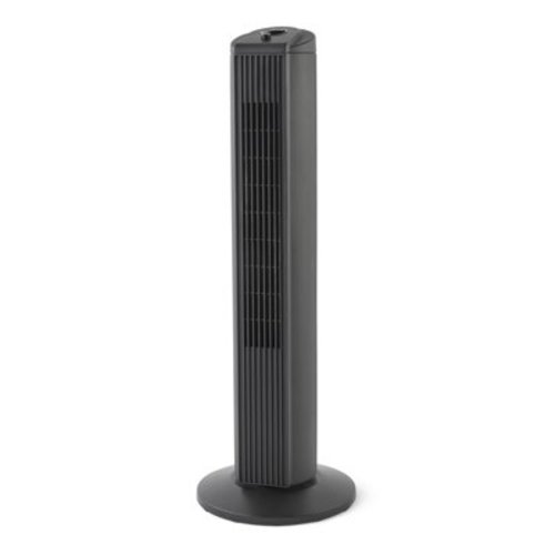 Mainstays 28" Tall 3-Speed Oscillating Tower Fan, New, Black, MSWMT24MB