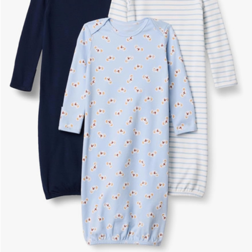 Amazon Essentials Unisex-Baby Long Sleeve Sleeper Cotton Gown