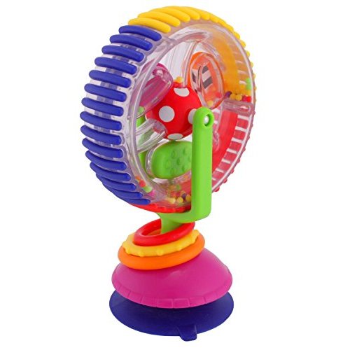 Sassy Wonder Wheel Spinning High Chair Tray Toy, Age 6+ Months