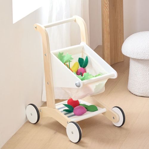 Wooden Shopping Cart