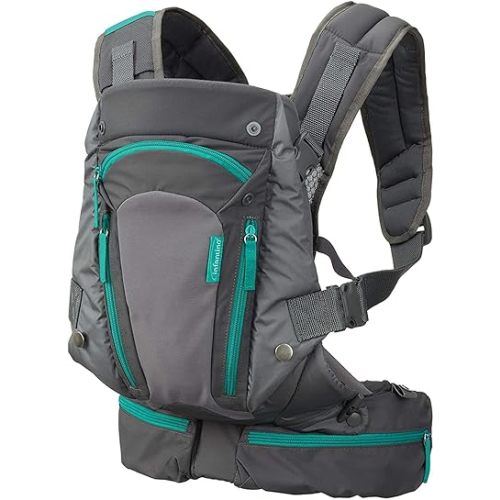 Infantino Carry On Carrier - Ergonomic, Expandable, face-in and face-Out, Front and Back Carry for Newborns and Older Babies 8-40 lbs