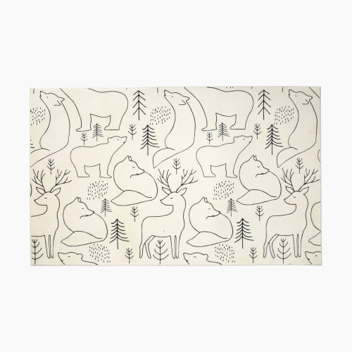 Levtex Baby Bailey Rug - Grey, 5x7