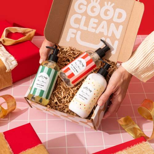 Winter Gift Set (Bubble bath, lotion, & wash) Tubby Todd x Meri Meri Winter