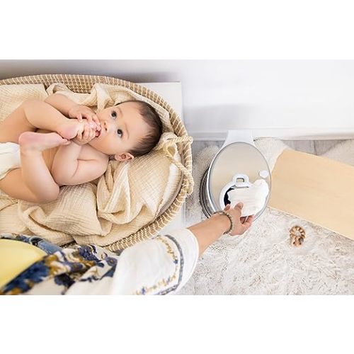Ubbi Steel Odor Locking, No Special Bag Required, Money Saving, Awards-Winning, Modern Design Registry Must-Have Diaper Pail, Chrome