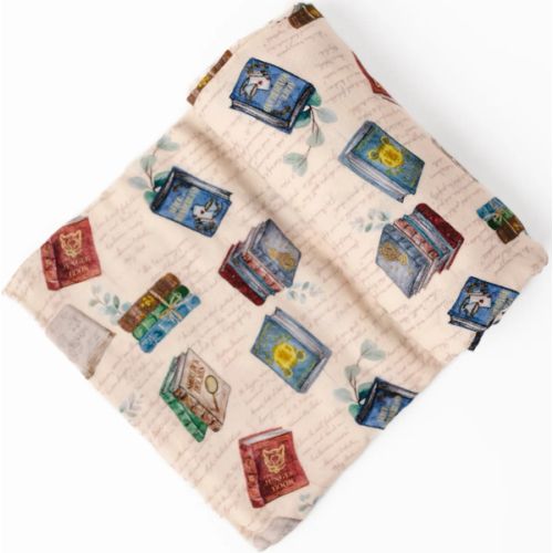 Classic Books Swaddle Blanket