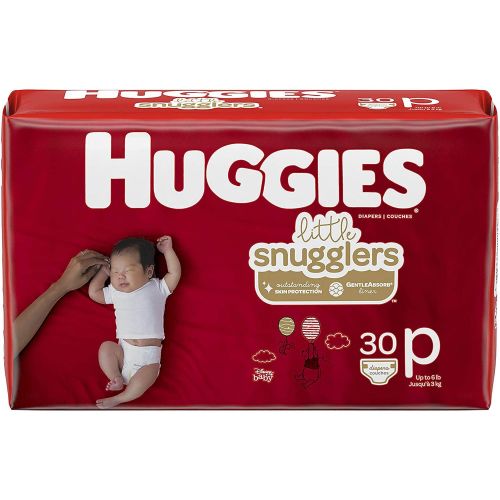 Huggies Little Snugglers Diaper, Micro Preemie (PK/30)