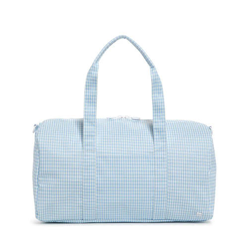 TRVL Duffel Weekender Bag - Gingham Mist