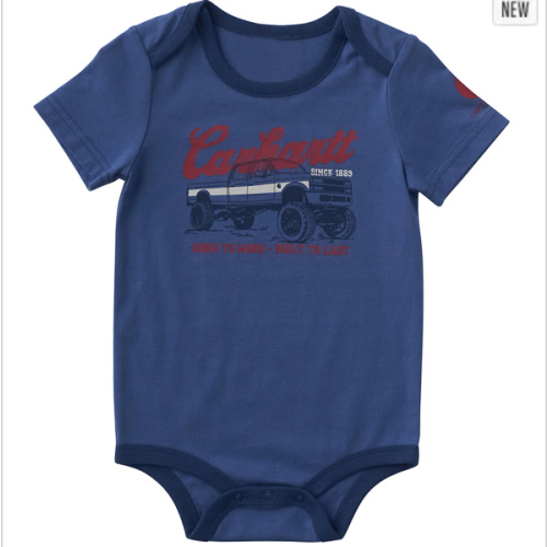 Boys' Short Sleeve Truck Bodysuit (Baby) | Licensed | Carhartt