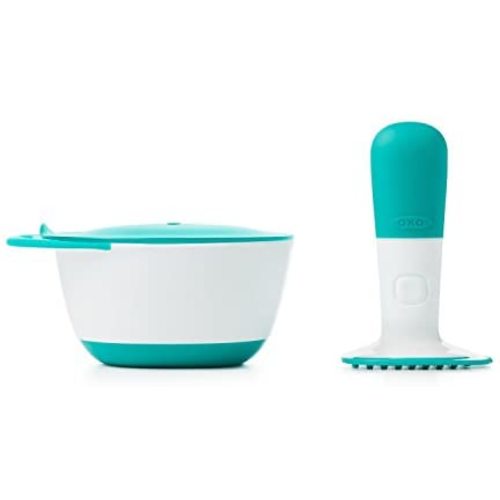 OXO Tot Food Masher, Teal
