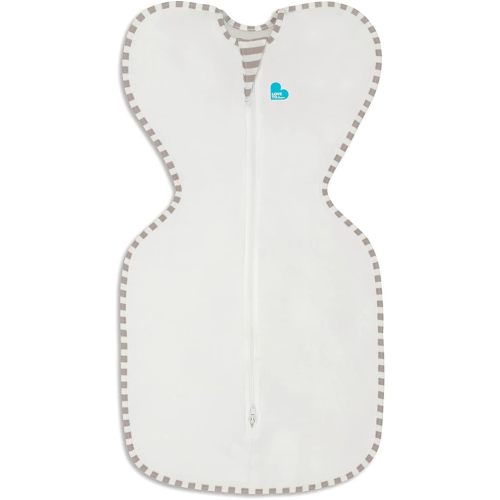 Love To Dream Swaddle UP, Organic 1.0 Tog, Cream, Small