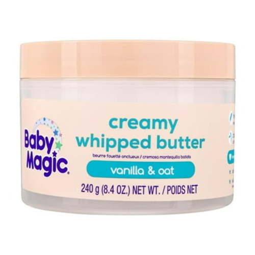Baby Magic Creamy Whipped Butter Vanilla Oat, 8.4 oz C25