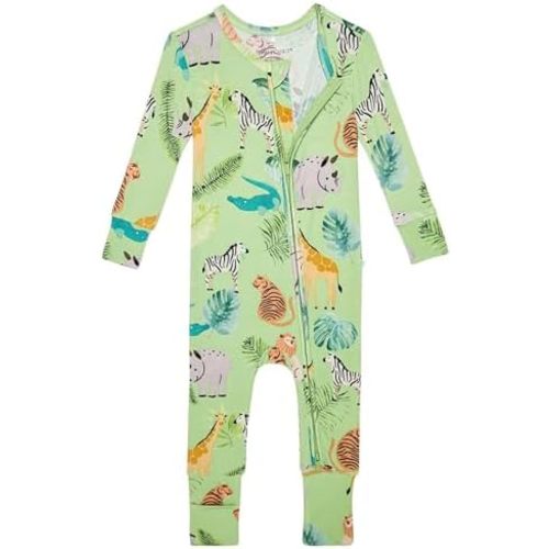 Posh Peanut Convertible Baby Sleepers - Boys Footless Baby Pajamas with 2 Way Zipper for Easy Diaper Changes