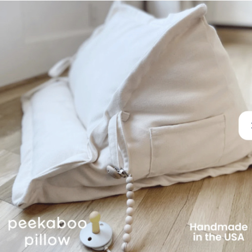 Peekaboo Pillow™ Official Site - Organic Infant Lap Pillow