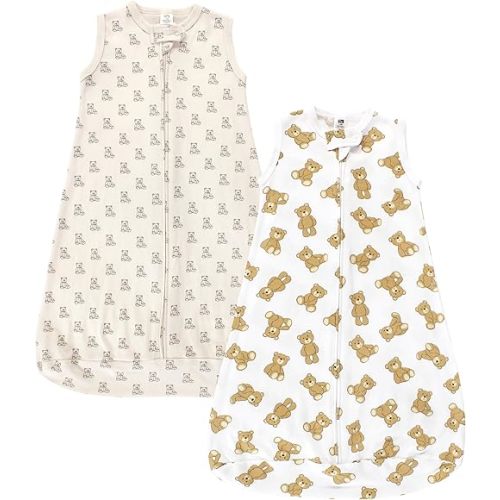 Hudson Baby BabyCotton Long-Sleeve Wearable Sleeping Bag, Sack, Blanket