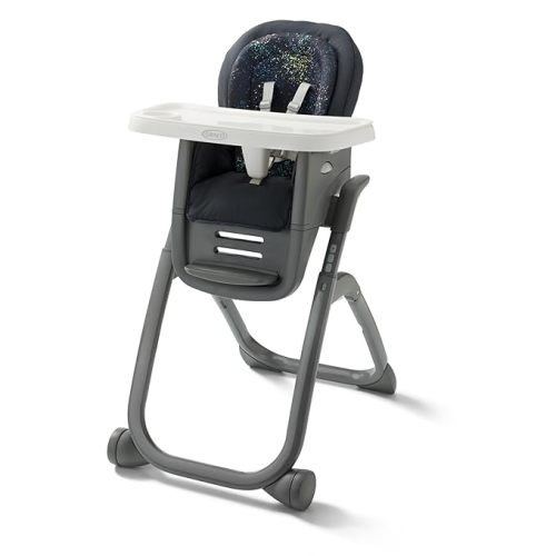 Graco DuoDiner DLX 6-in-1 Convertible High Chair, Infant to Toddler Booster & Youth Stool, Adjustable Height & Recline, Easy Clean Tray Insert, Arlo
