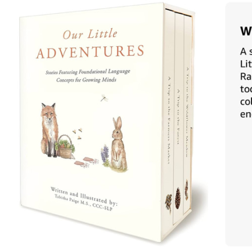 Our Little Adventures: Stories Featuring Foundational Language Concepts for Growing Minds (Tabitha Paige Children's Book Series)
