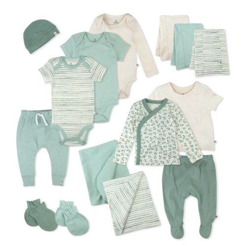 15-Piece WELCOME HOME Organic Cotton Gift Set | Honest Baby Clothing