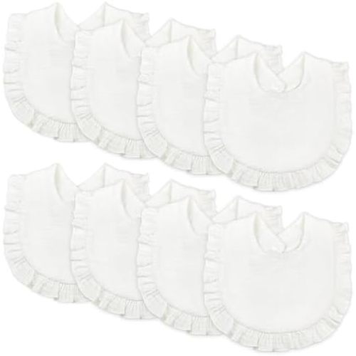 Baby Bibs Muslin Drool Teething Drooling Bibs for Baby Girl Boy Muslin Cotton