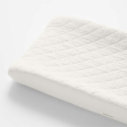 Supersoft Pampas Ivory Organic Cotton Changing Pad Cover