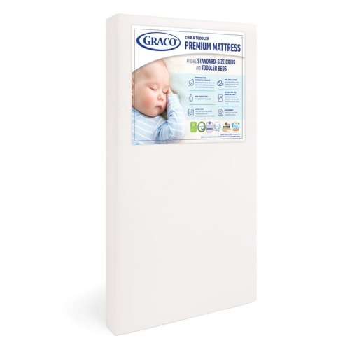 Premium Foam Crib and Toddler Mattress