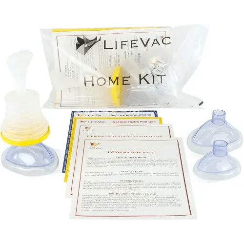 LifeVac Home Kit - Portable Suction Rescue Device, First Aid Kit for Kids and Adults, Portable Airway Suction Device for Children and Adults
