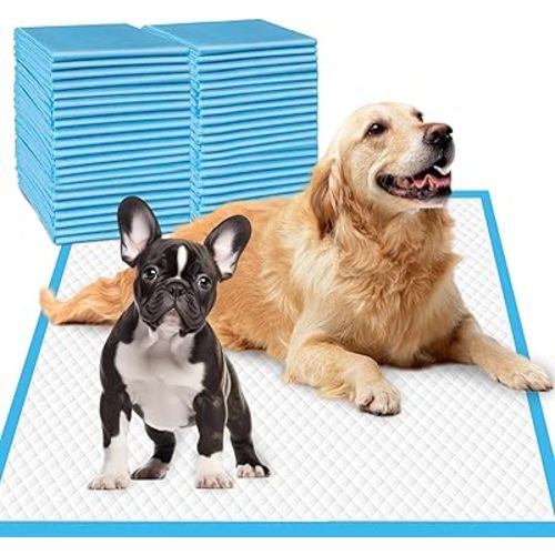 Dog Pee Pads Extra Large 30"x36", 40-Count Puppy Pads XXL, Leak-Proof X-Large Pee Pads for Dogs, Super Absorbent Dog Potty Training Pads XL, Disposable Pet Urine Bed Pads for Doggie, Cats