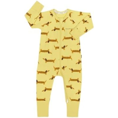 Bonds Zip Wondersuit - Disco Dachshund Sour Puss Yellow, Camo Sssnake