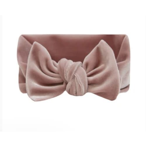 Velvet - Mauve Knot Headband