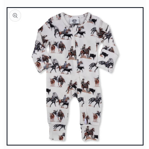 Stop the Clock Folding Feet Jammies – Cowkid Clothing Company
