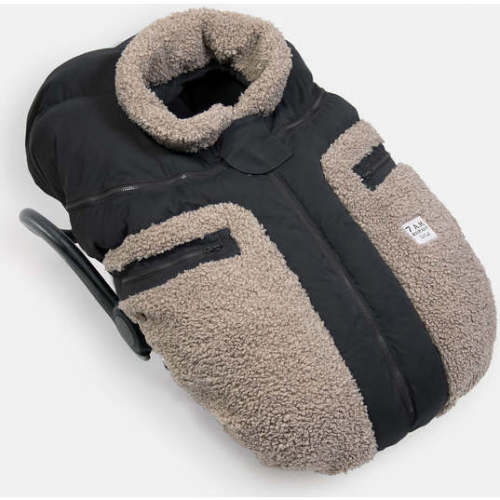 Car Seat Cocoon, Applique Oatmeal - 7AM Enfant | Maisonette