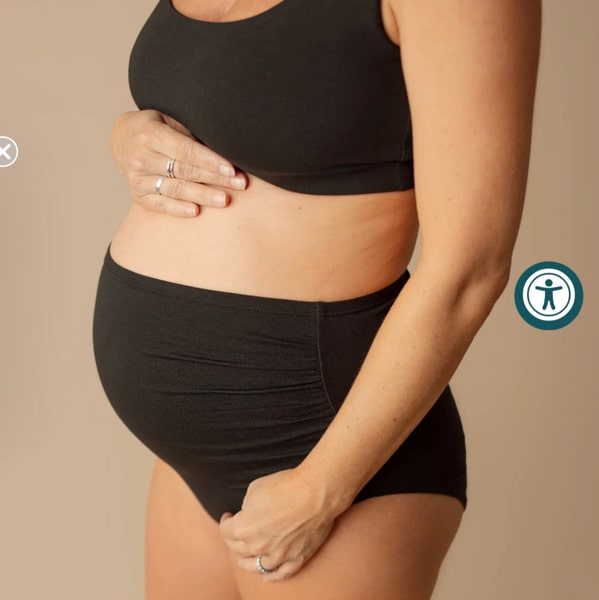 Maternity High Waist Briefs - 95% Organic Cotton – Q for Quinn