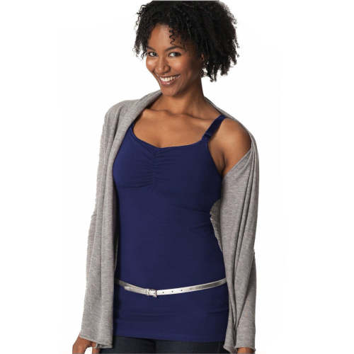 Nursing Bra Full Bust Long Top – Glamourmom Nursing Bra Tanks and Apparel