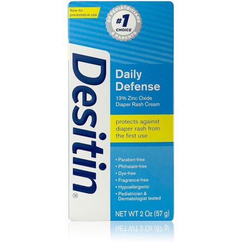 Desitin Rapid Relief Diaper Rash Cream, 2 Ounce Tube