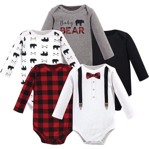 Little Treasure Unisex Baby Cotton Bodysuits