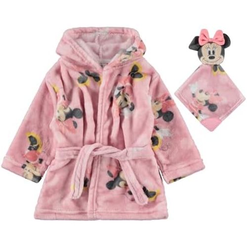 Disney baby-boys Baby Robe With Lovie Attacehment