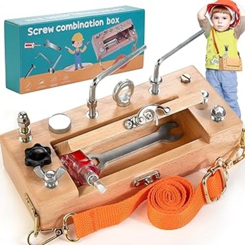 Montessori Screwdriver Board Set