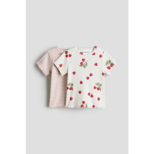 2-PACK RIBBED COTTON TOPS